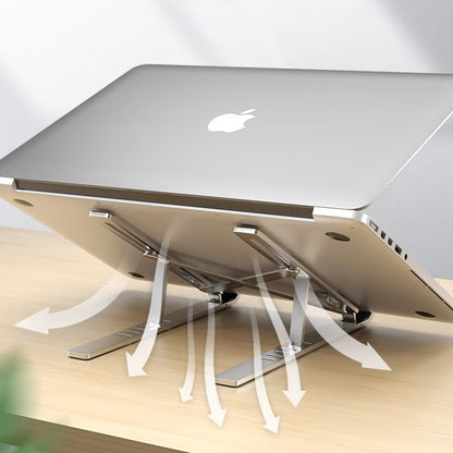 Verstelbare aluminium laptopstandaard – X-stijl 