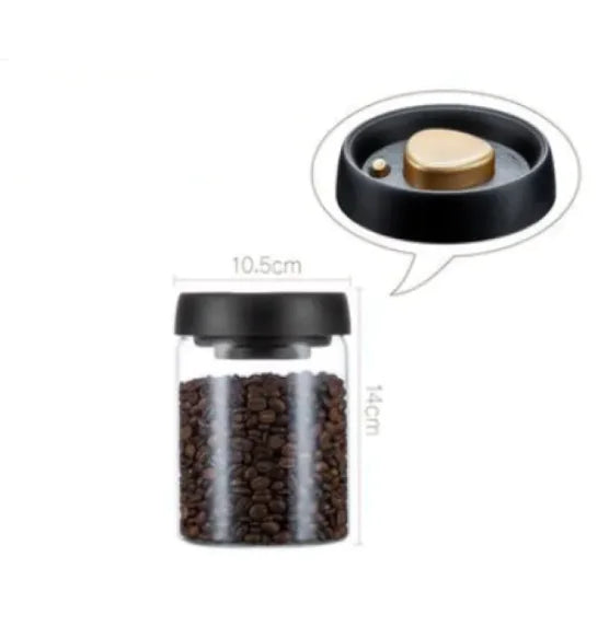 Vacuüm Glazen Voorraadpotten Set – Luchtdichte Bewaarpotten voor Maximale Versheid