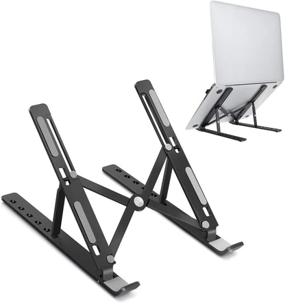 Verstelbare aluminium laptopstandaard – X-stijl 