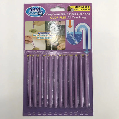 Afvoerreiniger sticks voor gootsteen