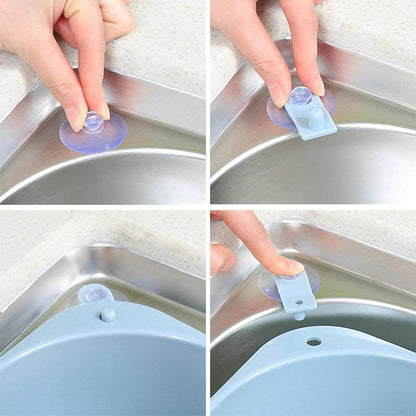 Keukengootsteen afvoermand organizer