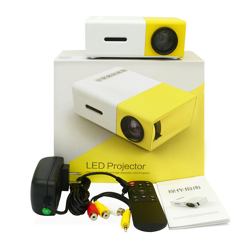 Mini 1080P LED-projector 