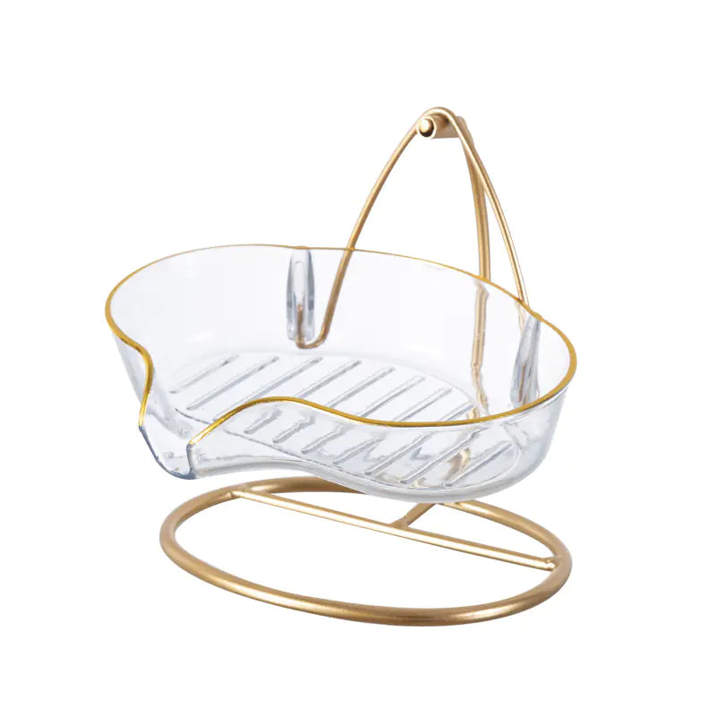 Luxe Cradle Zeephouder – Stijlvolle & Functionele Zelfklevende Zeepschaal