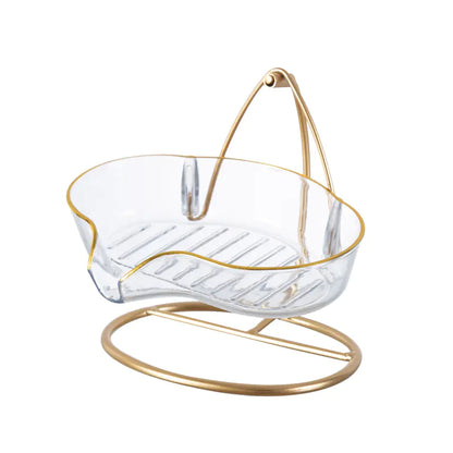 Luxe Cradle Zeephouder – Stijlvolle & Functionele Zelfklevende Zeepschaal