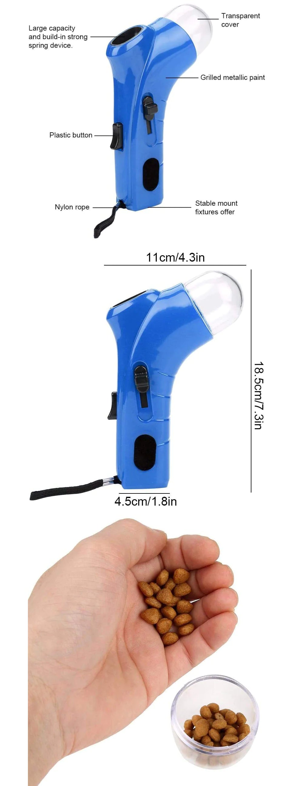 Pet Therapy Transmitter – Interactief Hondenspeelgoed & Snackwerper | Duurzaam & Compact